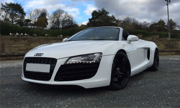Audi R8 Hire Chesterfield