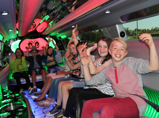 Kids Birthday Party Limo Hire